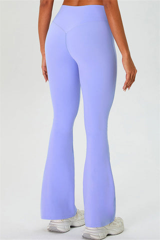 The Ember Sports Bra Crop Top Flared Leggings 3-Piece Set