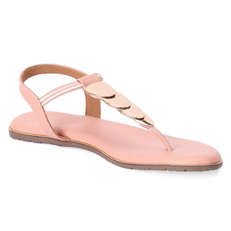 Bonita - Blush Pink Thong Sandals - Glamourous Grace