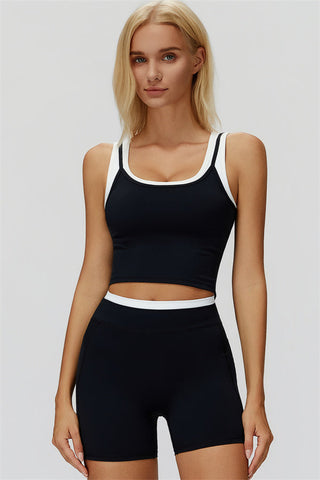 The Canyon Crop Tank Shorts 2-Piece Set
