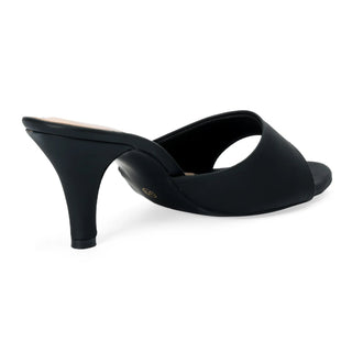 Velina – Black Kitten Heels