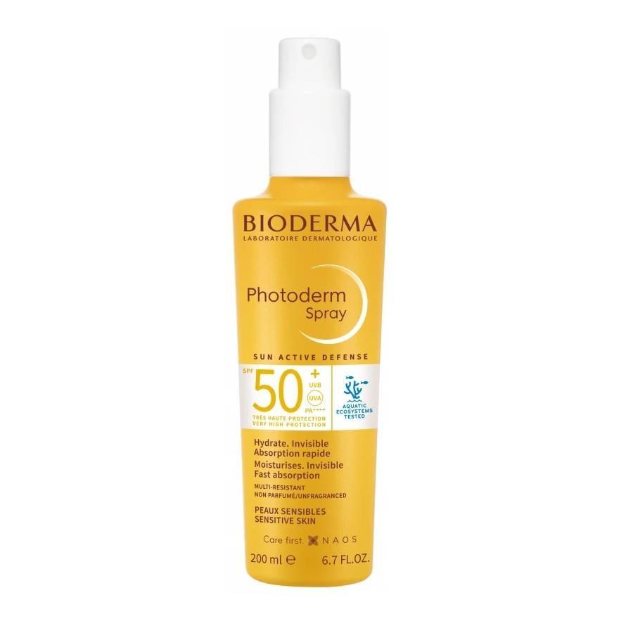 Bioderma Photoderm SPF50+ Sunscreen Spray for Family Use - Non-Greasy, Dermatologically Tested - Glamourous Grace