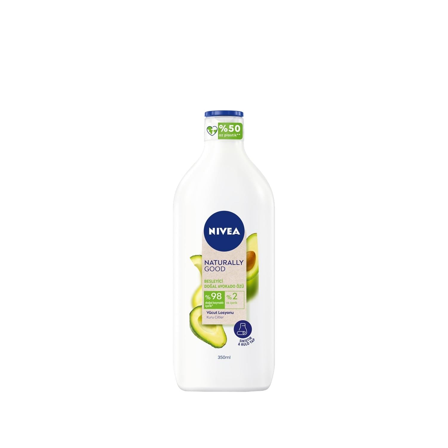 Nivea Moisturizing Body Lotion with Natural Avocado Extract - 11.83 fl oz Hydrating Body Care for Dry Skin - Glamourous Grace