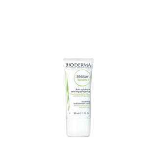 Bioderma Sebium Sensitive: Acne Treatment Moisturizer for Sensitive Skin - Hydrates, Reduces Redness, Fights Breakouts - 30ml - Glamourous Grace