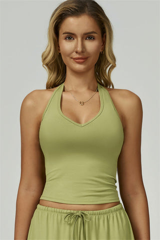 The Sprint Halter Tank Top Sweatpants 2-Piece Set