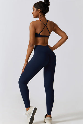 Juno Star Sports Bra Leggings 2-Piece Set - Glamourous Grace
