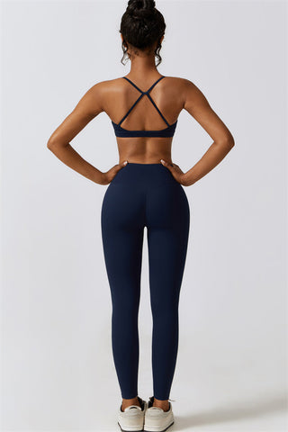 Juno Star Sports Bra Leggings 2-Piece Set - Glamourous Grace