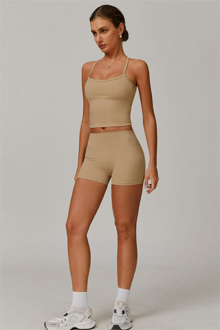 The Isabella Crop Top Shorts 2-Piece Set