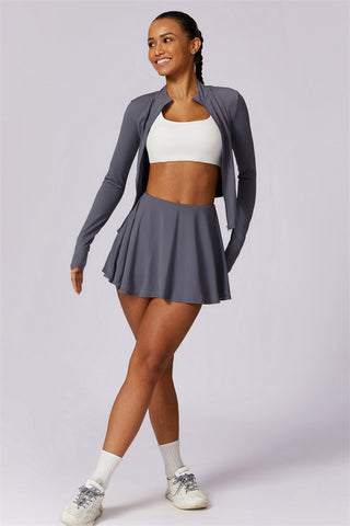 Flex Push Tennis Skirt