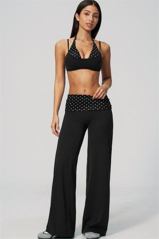 The Enliven Sports Bra Straight Leg Pants 2-Piece Set