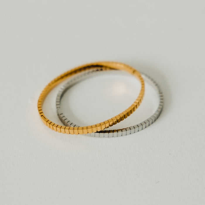 Daisy Bangle Bracelet - WATERPROOF - Glamourous Grace