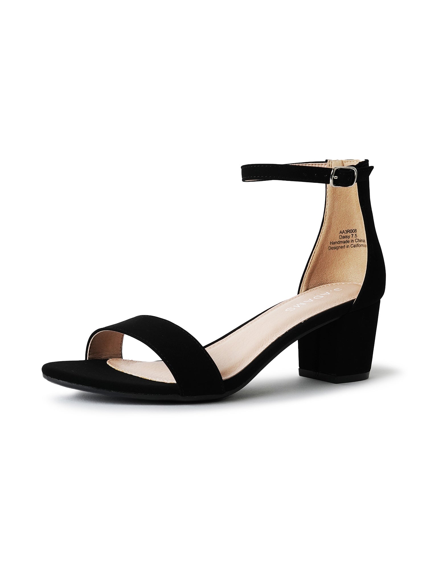 Daisy | Black Nubuck - Glamourous Grace