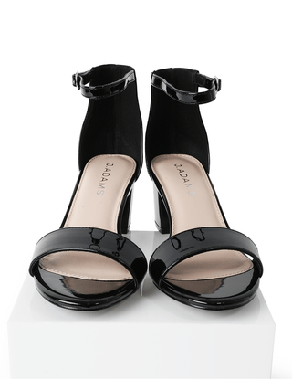 Daisy | Black Patent - Glamourous Grace