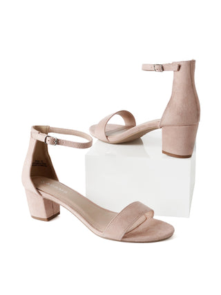 Daisy | Dusty Rose Suede - Glamourous Grace