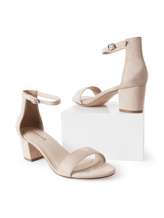 Daisy | Beige Suede - Glamourous Grace