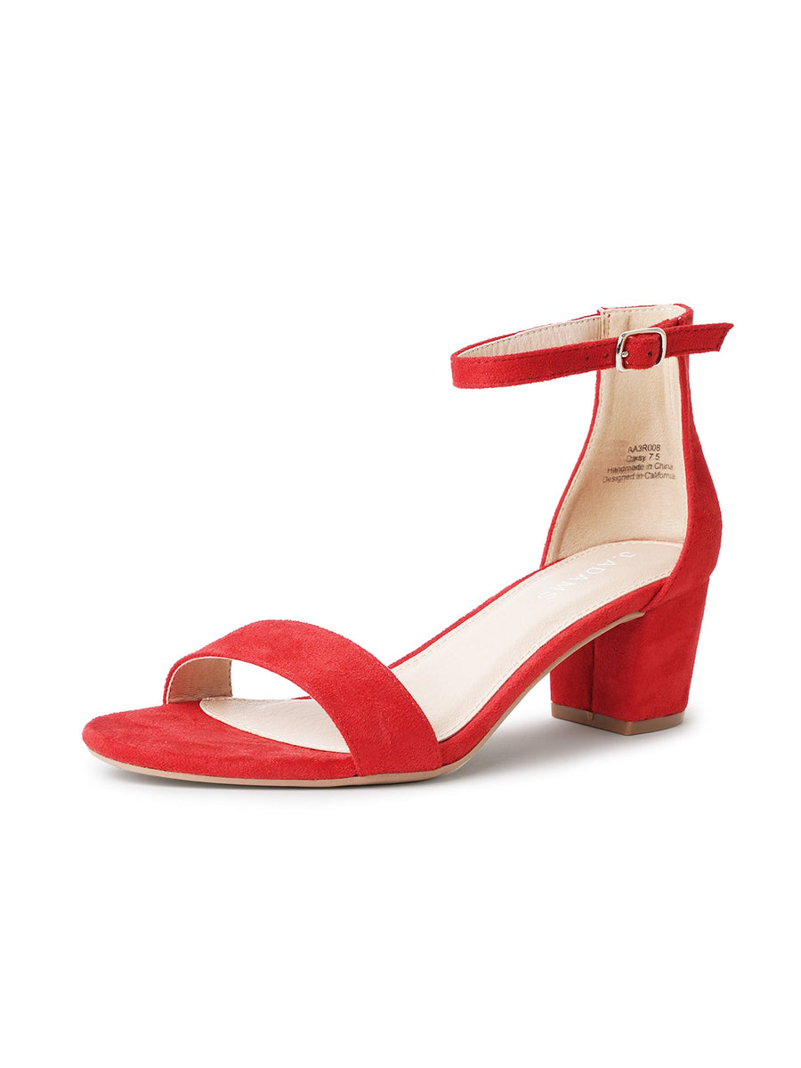 Daisy | Red Suede - Glamourous Grace