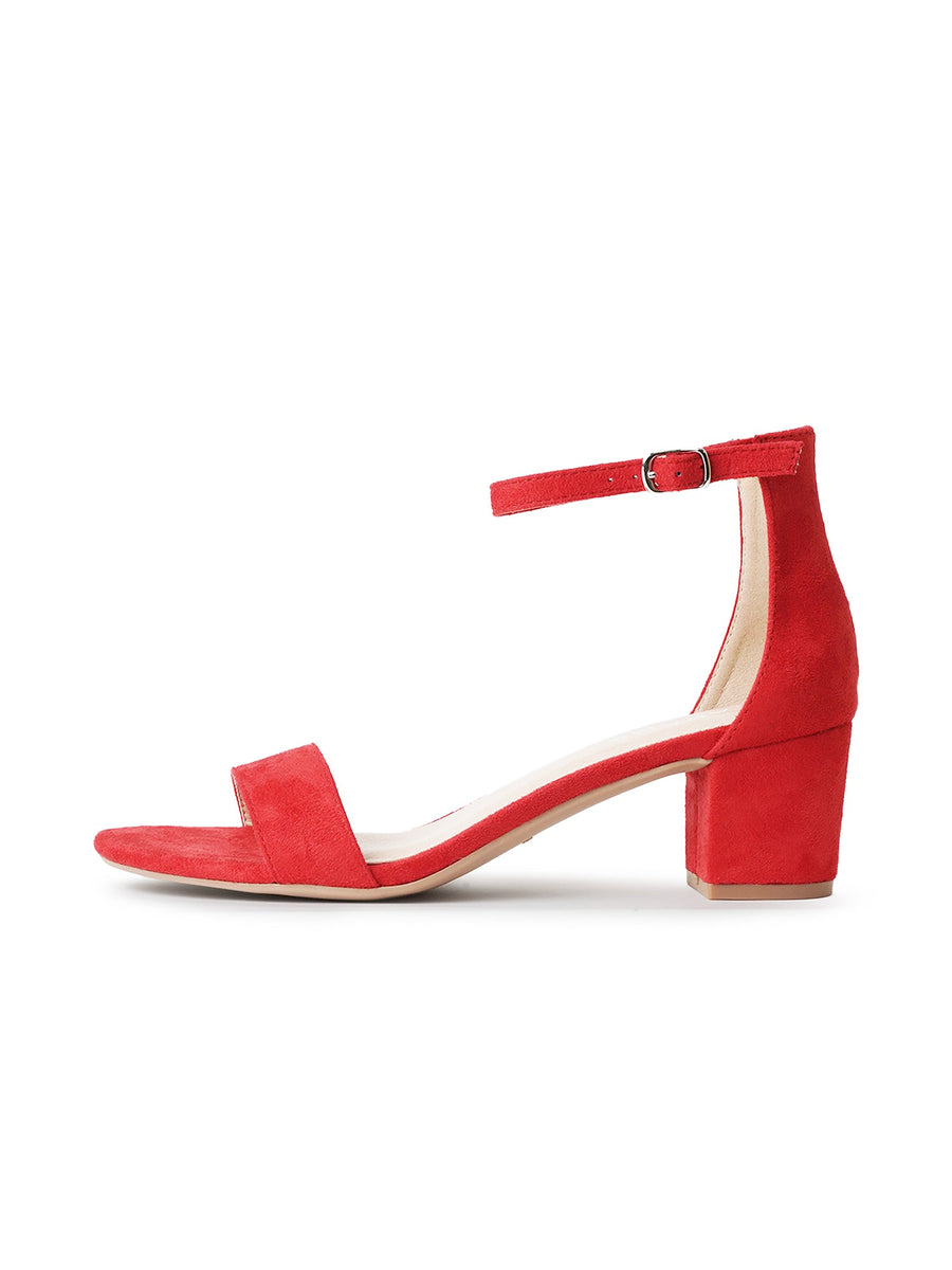 Daisy | Red Suede - Glamourous Grace