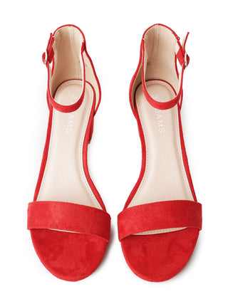 Daisy | Red Suede - Glamourous Grace