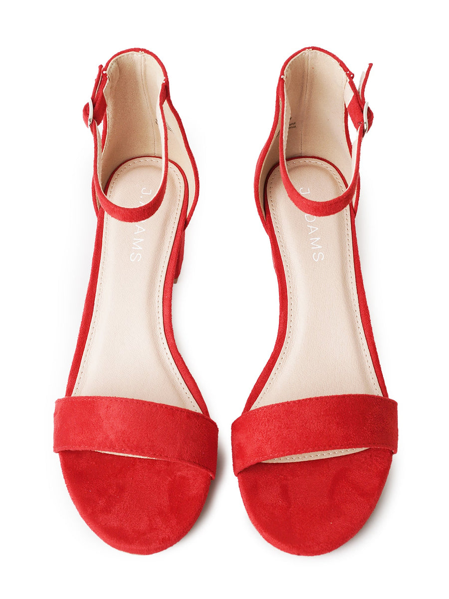 Daisy | Red Suede - Glamourous Grace