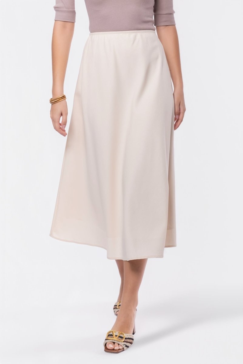 Dakota Skirt (Ivory Solid) - Glamourous Grace
