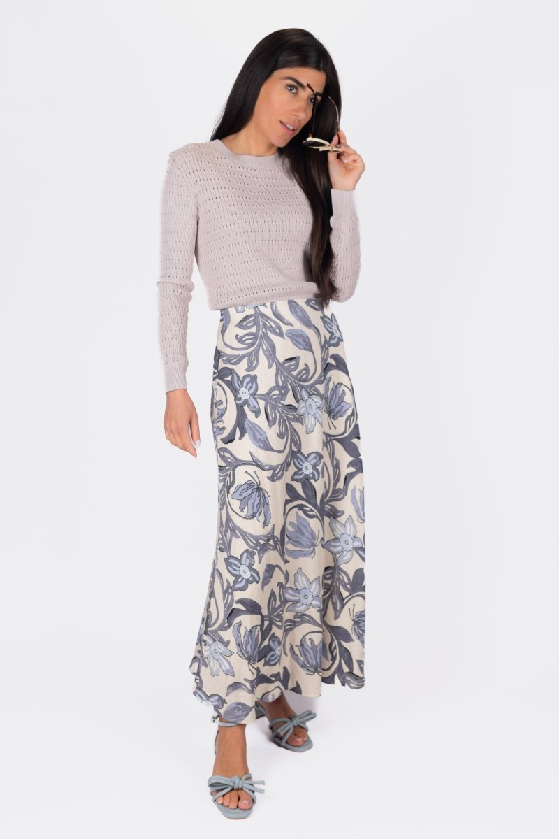 Dakota Skirt (Light Purple) - Glamourous Grace