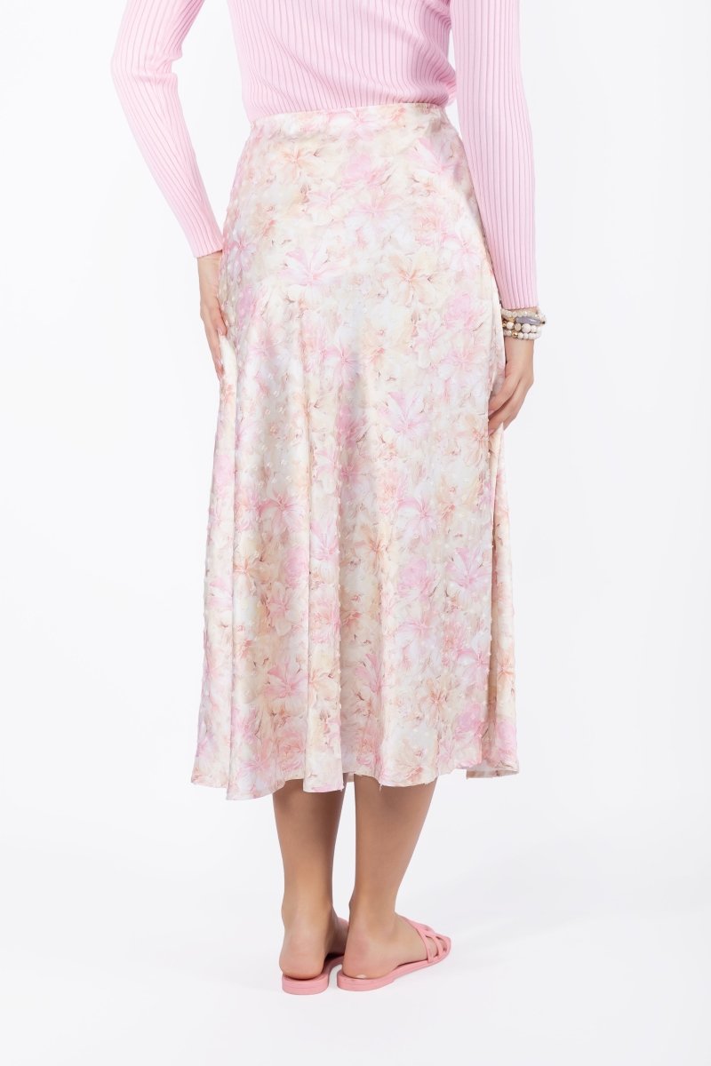 Dakota Skirt (Peach/Pink) - Glamourous Grace