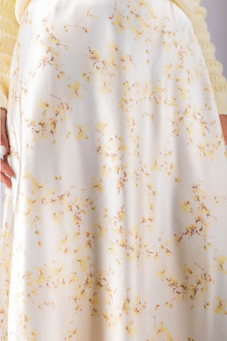 Dakota Skirt (Yellow Flower)