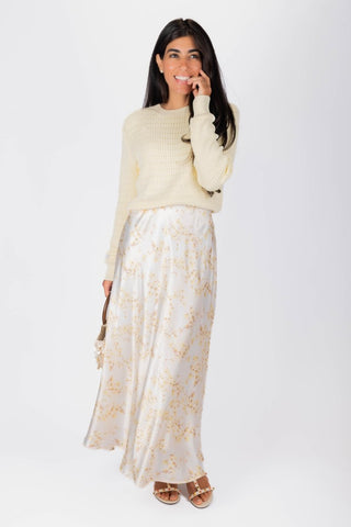 Dakota Skirt (Yellow Flower)