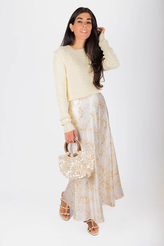 Dakota Skirt (Yellow Flower)