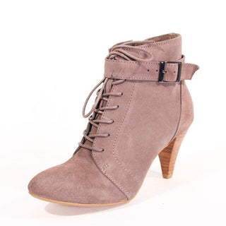 Dakota Suede Booties - Glamourous Grace