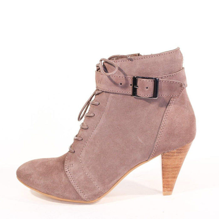 Dakota Suede Booties - Glamourous Grace