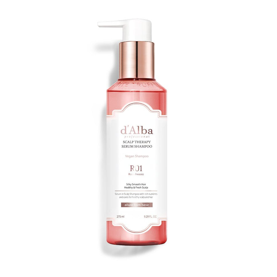 d'Alba Professional Repairing Scalp Therapy Serum Shampoo Rose Freesia 275ml