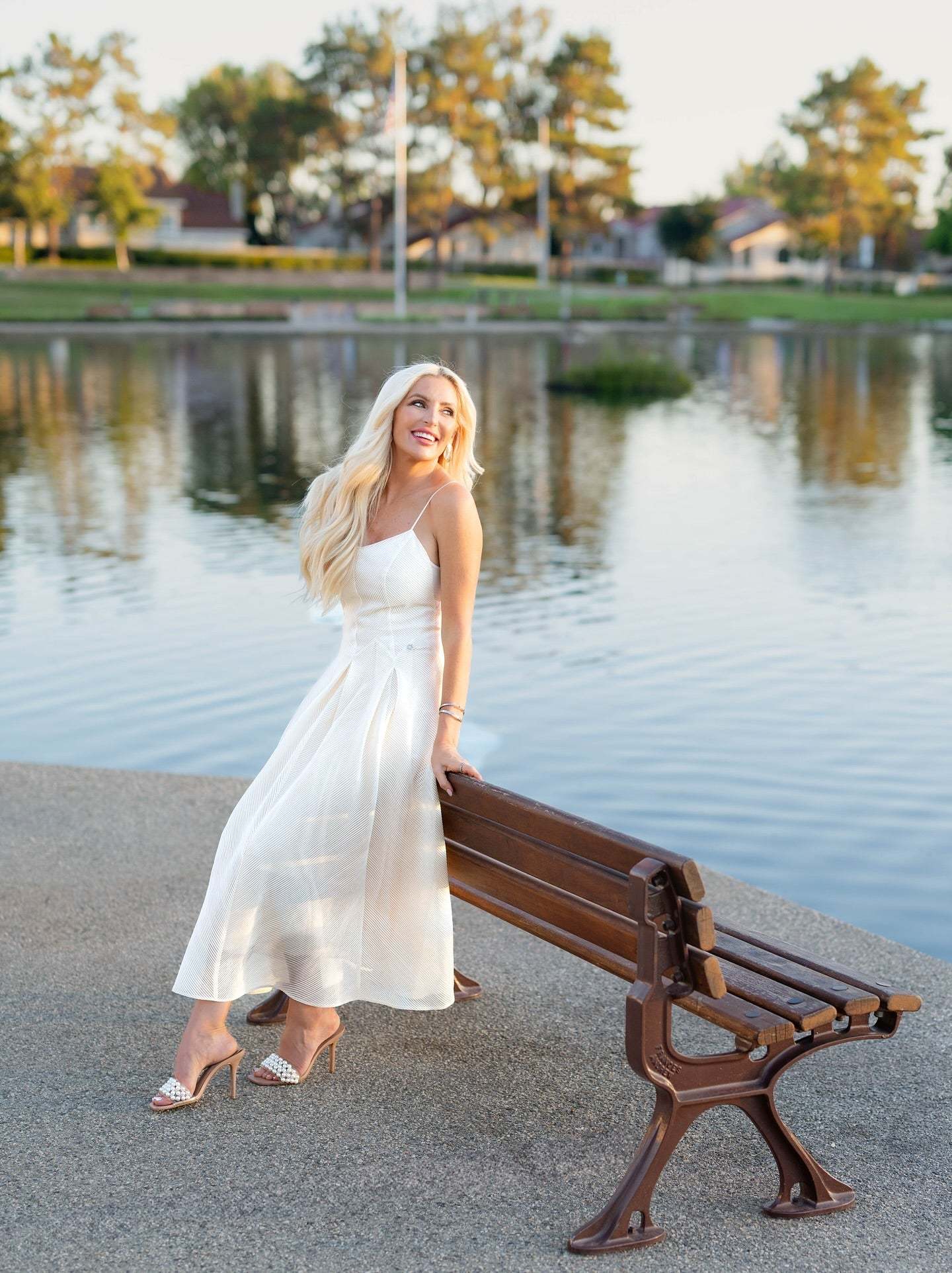 Ivory Midi Dress, Nela