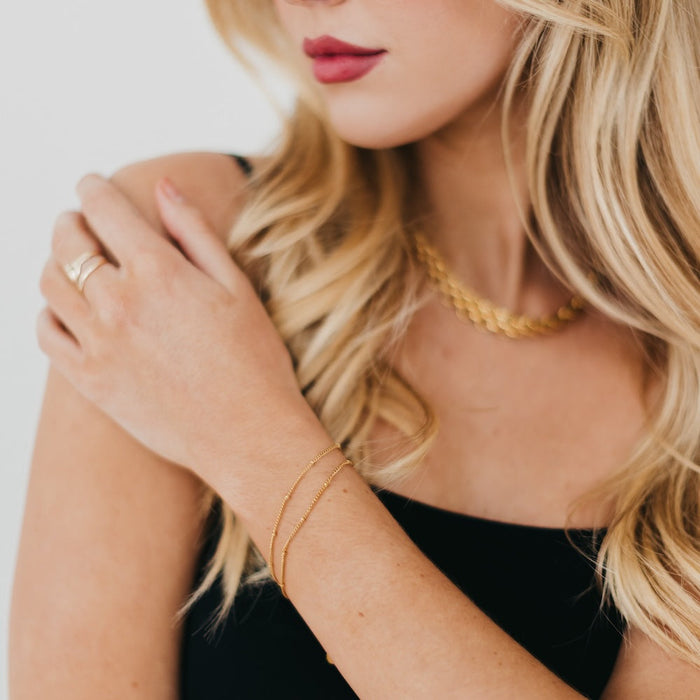 Dani Dainty Bracelet - Glamourous Grace