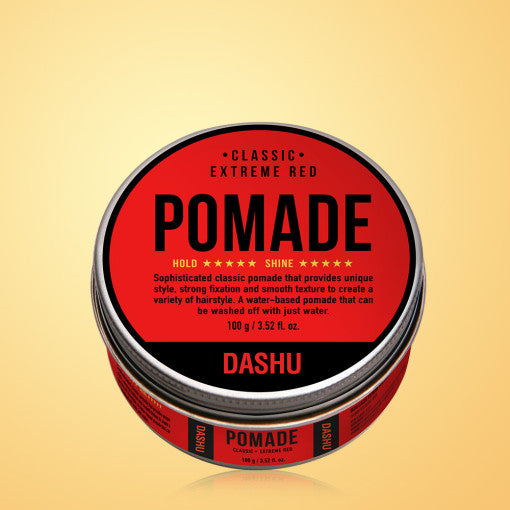 DASHU Classic Extreme Red Pomade 100g - Glamourous Grace