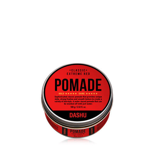 DASHU Classic Extreme Red Pomade 100g - Glamourous Grace
