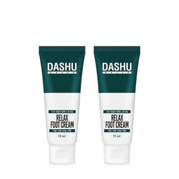 DASHU daily RELAX FOOT CREAM 70ML X 2EA - Glamourous Grace