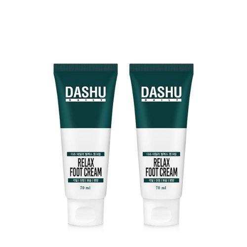 DASHU daily RELAX FOOT CREAM 70ML X 2EA - Glamourous Grace