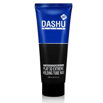 DASHU Play 3D Extreme Holding Tube Hair Styling Wax 200ml - Glamourous Grace