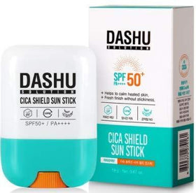 DASHU Solution Cica Shield Sun Stick SPF50+ PA++++ 19g - Glamourous Grace