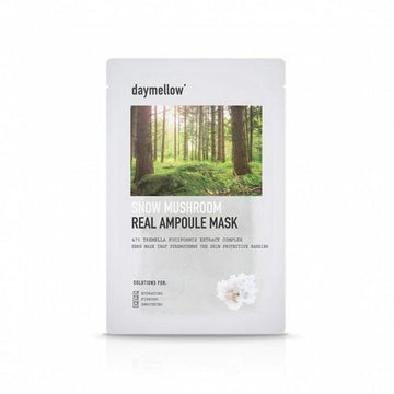 daymellow Snow Mushroom Real Ampoule Mask 27ml X 10ea - Glamourous Grace