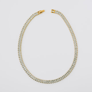 Dazed In Diamonds Choker Necklace - WATERPROOF