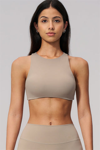 The Twirl Open Back Sports Bra Straight Leg Pants 2-Piece Set