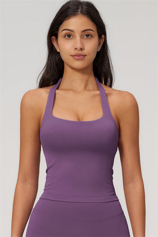 The Empower Halter Crop Top Leggings 2-Piece Set