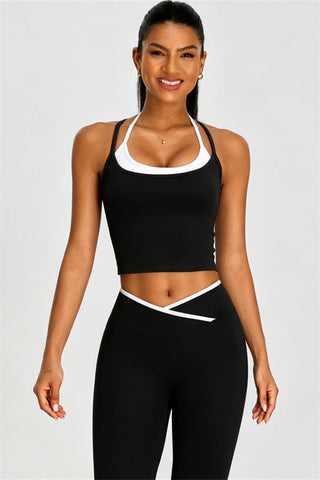 The Dwell Crop Top Leggings 2-Piece Set