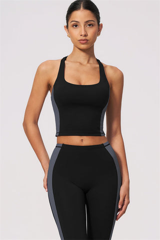 The Sandstone Tank Top Capri Leggings 2-Piece Set