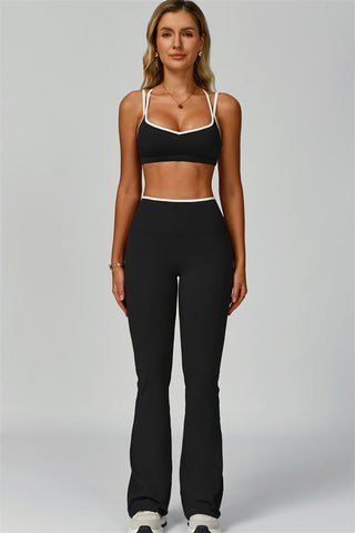 The Quest Sports Bra Flared Leggings 2-Piece Set