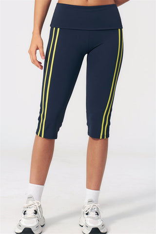 The Evoke Racerback Sports Bra Capri Leggings 2-Piece Set