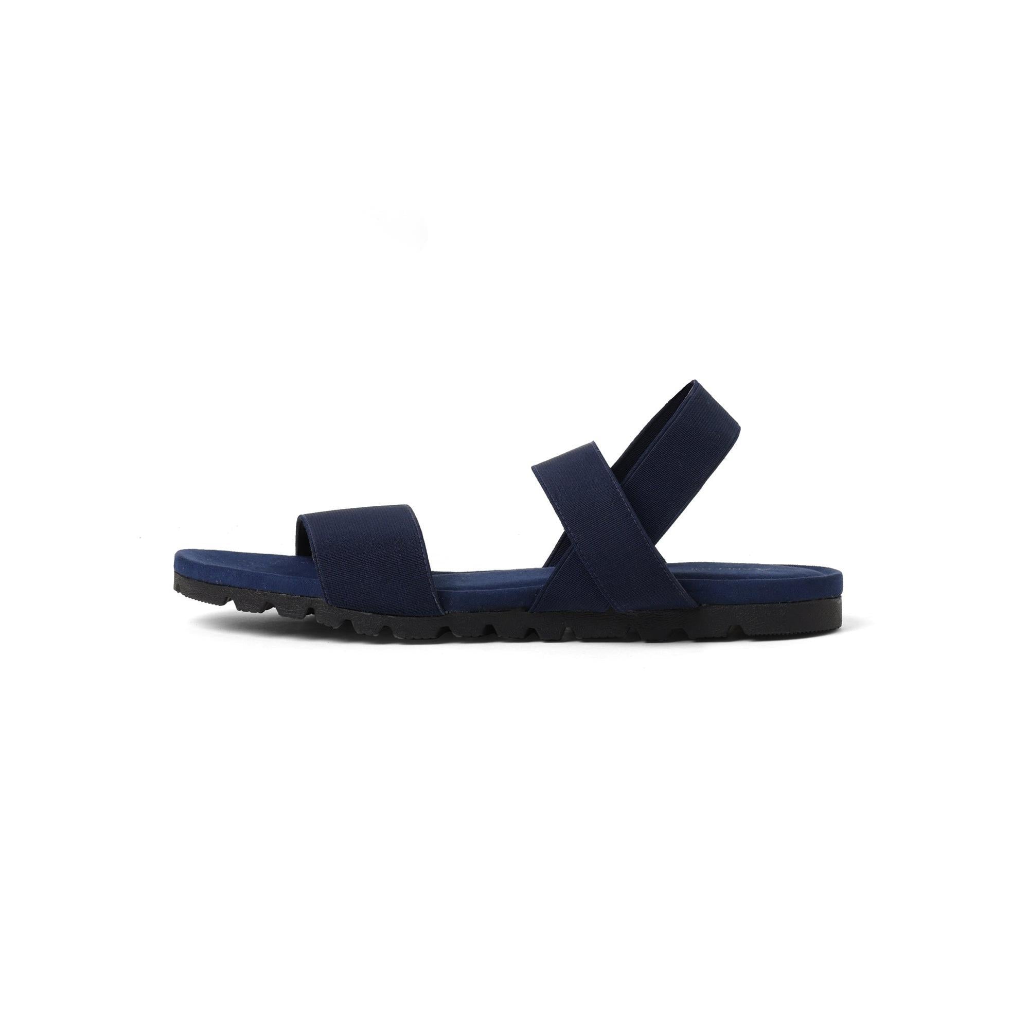 Gaia - Blue Casual Sandals - Glamourous Grace