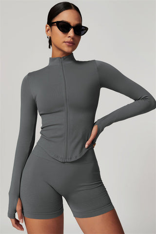 The Delight Jacket Shorts 2-Piece Set