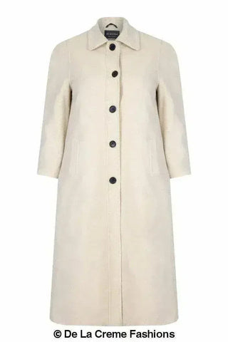 Plus Size Wool Cashmere Coat - Curve Inclusive | Femstylo